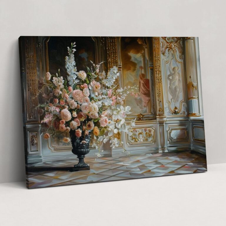 Rococo Style Painting Wall Art - Rococo, Canvas, Home Decoration, Wall Decoration