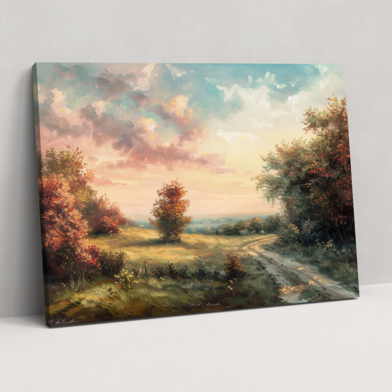 Dreamy Rococo Style Painting Wall Art - Rococo, Home Decoration, Wall Art, Wall Decoration