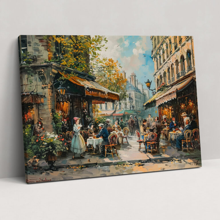 Rococo Style Painting Wall Decoration - Rococo, Canvas Wall Art, Wall Art, Canvas