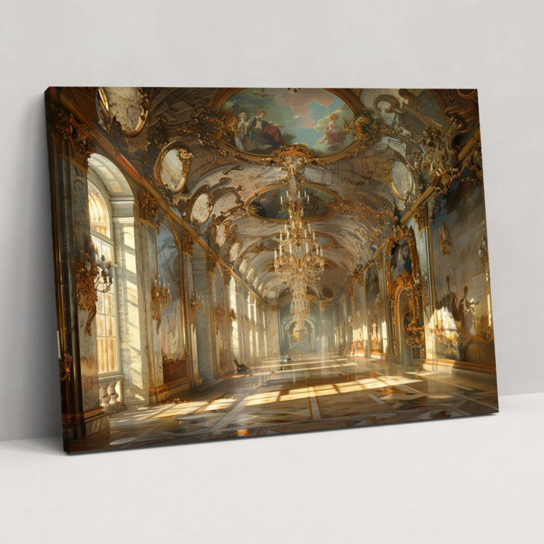Rococo Style Painting Wall Art - Rococo, Wall Art, Home Decoration, Rococo Style Painting