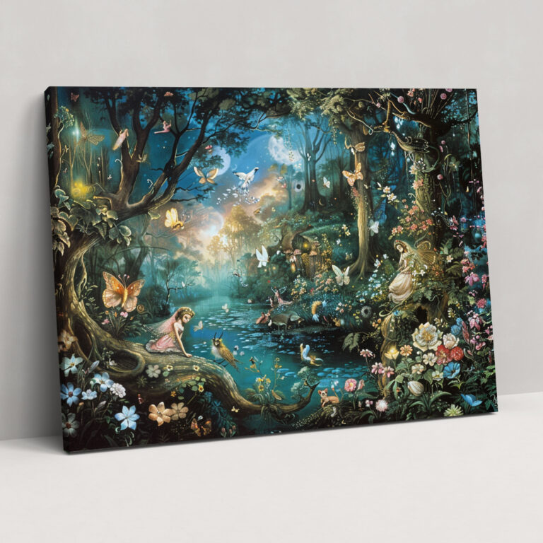 Rococo Style Painting Wall Decoration - Rococo, Wall Decoration, Rococo Style Painting, Wall Art