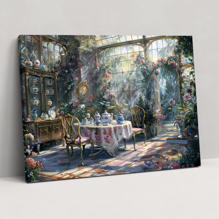 Rococo Style Painting Wall Decoration - Rococo, Wall Decoration, Rococo Style Painting, Wall Art