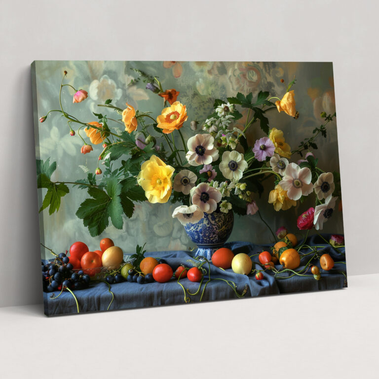 Realism Flower Wall Decoration - Realism, Canvas Print, Canvas, Wall Art