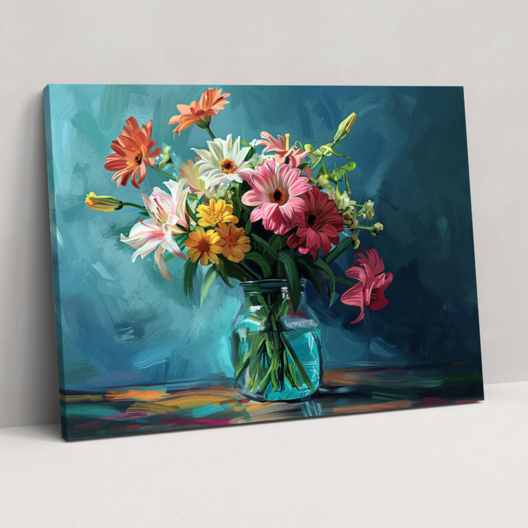 Realism Flowers Canvas Print - Realism, Nature, Canvas Print, Realism