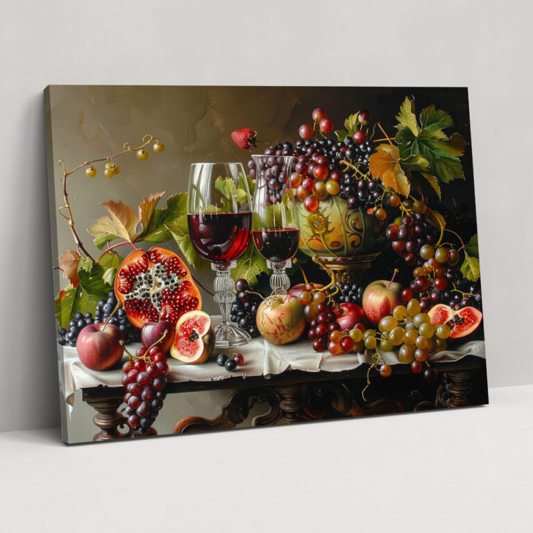 Realism Still Life Canvas Print - Realism, Still Life, Realism, Wall Decoration