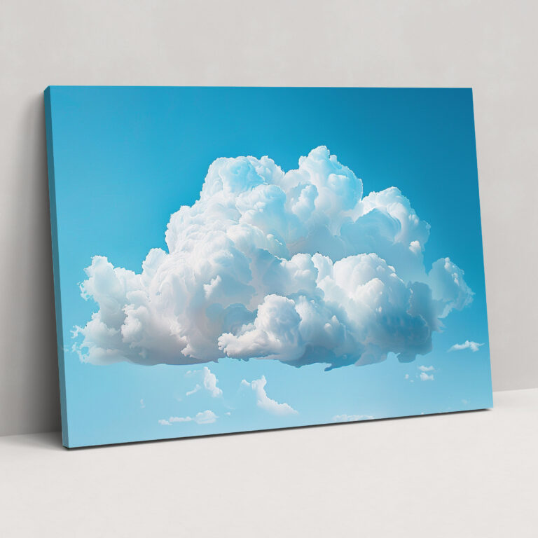 Realism Cloud Wall Art - Realism, Blue Sky, Realism, Cloud