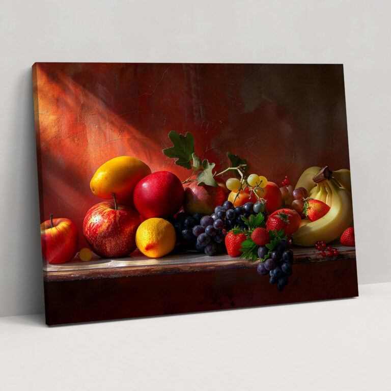 Realism Fruit Canvas Print - Realism, Wall Art, Canvas, Realism
