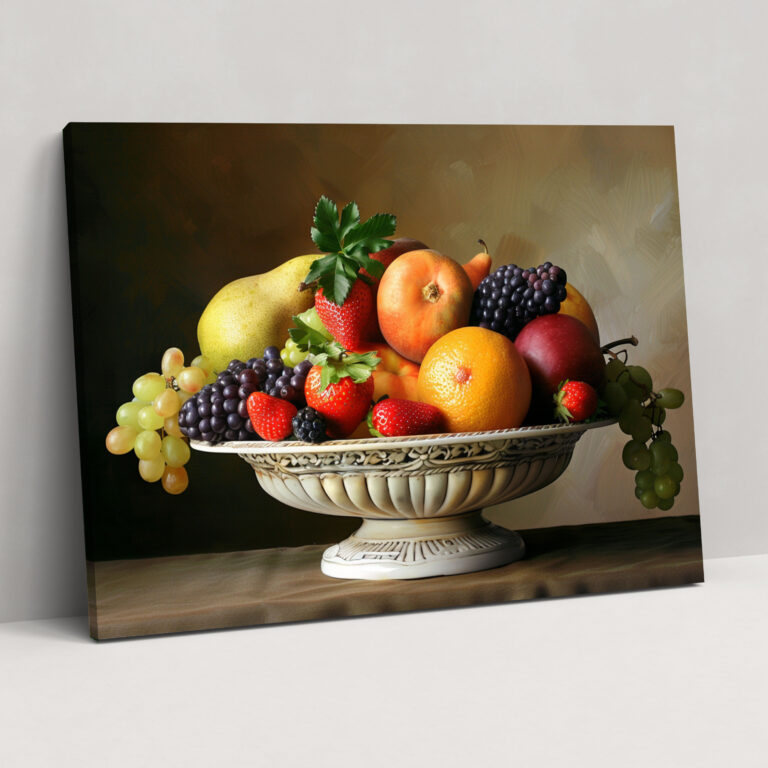 Realism Canvas Print - Fresh Fruits - Realism, Realistic Details, Canvas Wall Art, Canvas