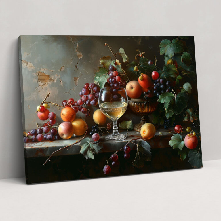 Realism Canvas Print: Classic Still Life - Realism, Canvas, Canvas Wall Art, Wall Decoration