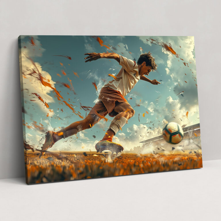 Realism Sports Action Wall Art - Realism, Home Decoration, Realism, Wall Decoration