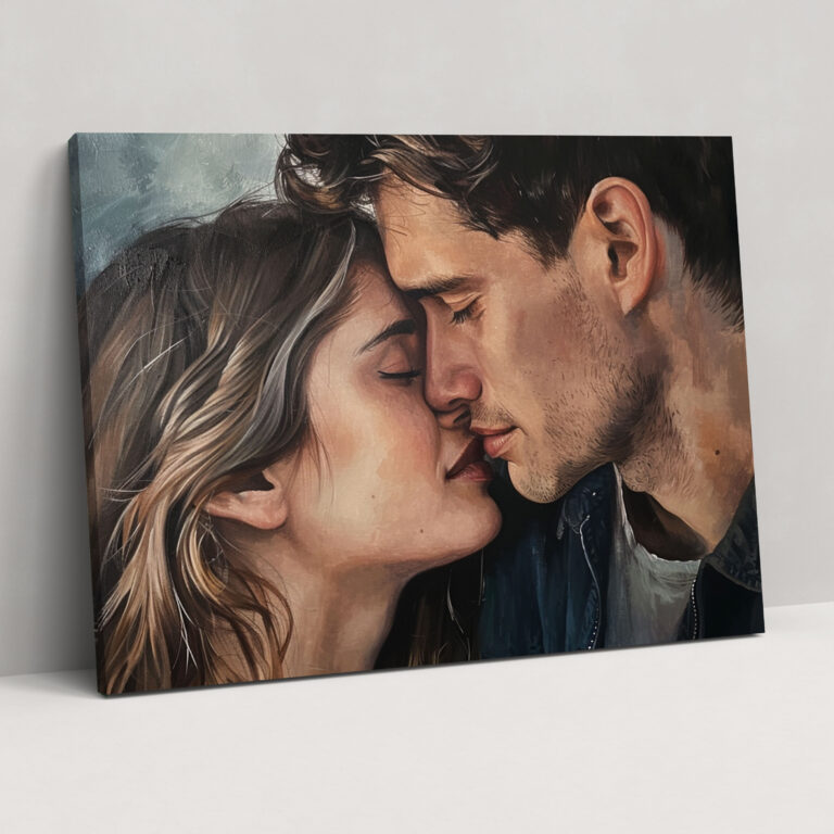 Realism Couple Canvas Print - Realism, Canvas, Realism, Canvas Print