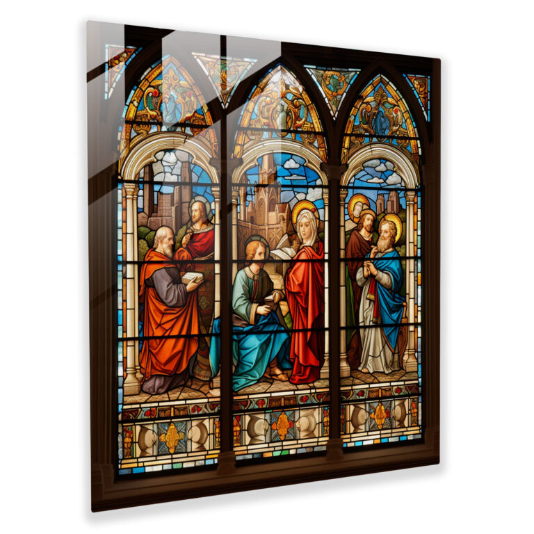 Renaissance Glory Glass Print - Renaissance, Renaissance Art, Home Decoration, Glass Art