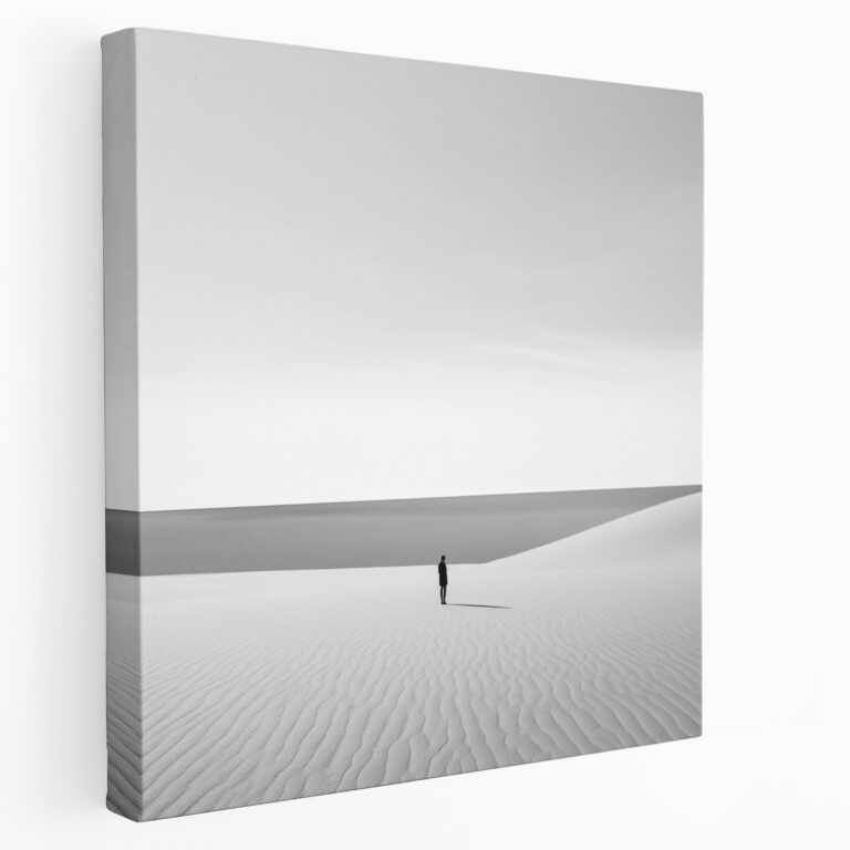 Rejection Wall Art - Rejection, Canvas Print, Black And White, Introspective