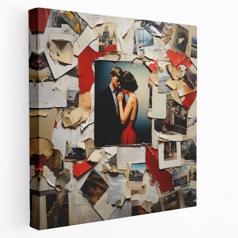 Rejection Collage Wall Art - Rejection, Collage, Photographs, Home Decoration
