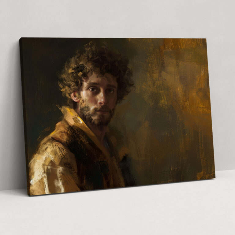 Rembrandt Self-Portrait Canvas Print - Rembrandt, Canvas Print, Rembrandt, Wall Art