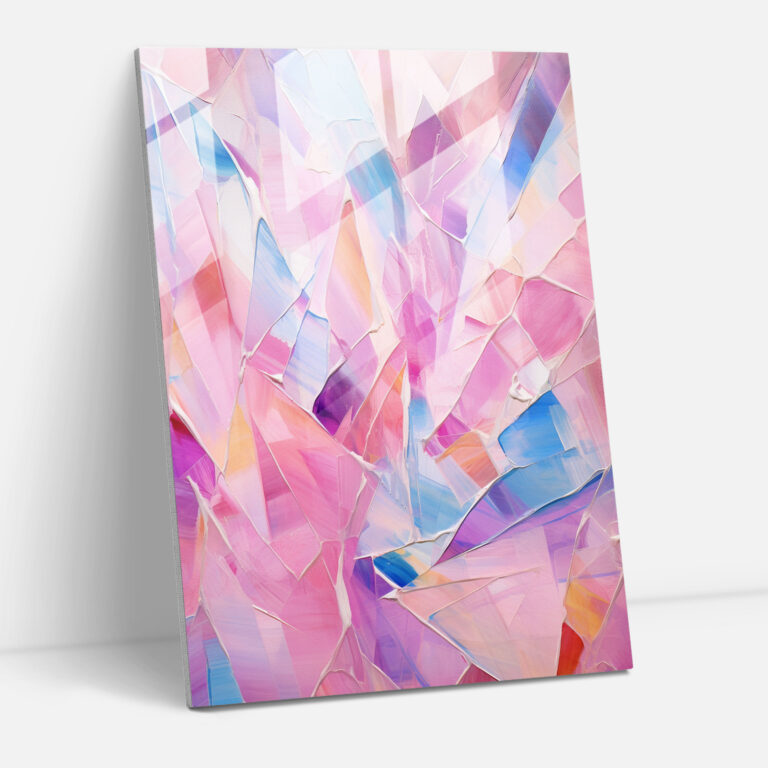 Elegant Glass Print - Realistic Glass Sculpture, Glass Print, Modern Art, Glass Art