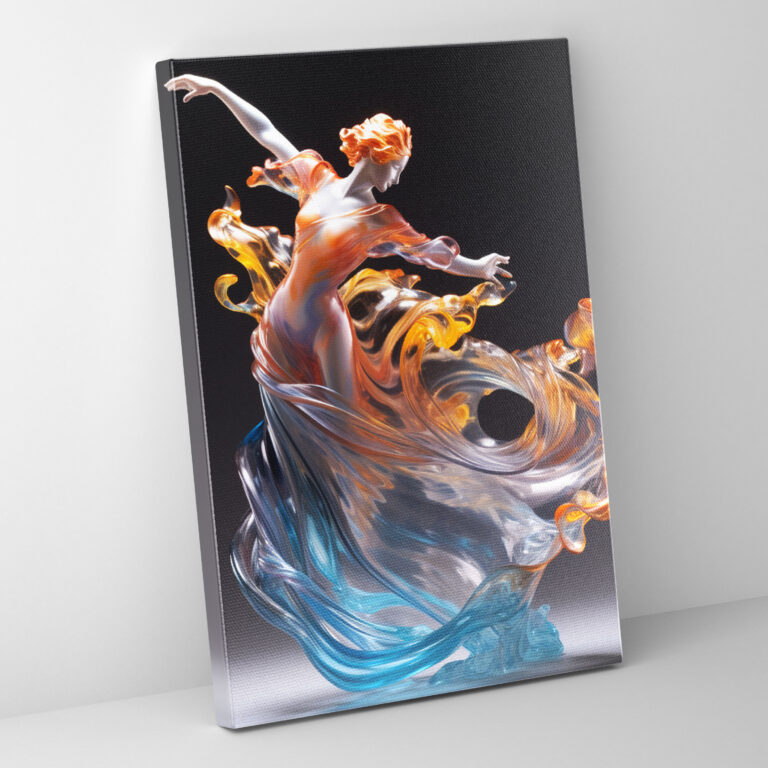 Realistic Glass Sculpture Canvas Art - Realistic Glass Sculpture, Canvas Art, Canvas, Canvas Print