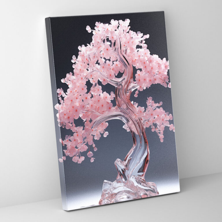 Realistic Glass Sculpture Wall Decoration - Realistic Glass Sculpture, Canvas Wall Art, Canvas, Intricate