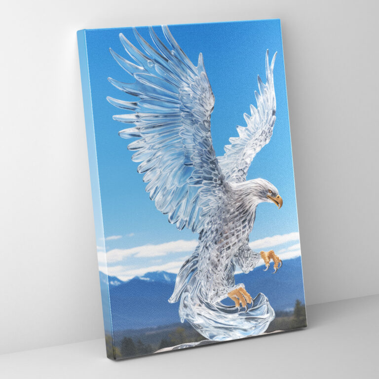 Realistic Glass Sculpture Wall Decoration - Realistic Glass Sculpture, Wall Art, Realistic Glass Sculpture, Grace