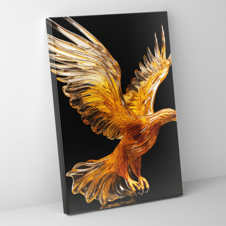 Realistic Glass Sculpture Wall Art - Realistic Glass Sculpture, Canvas Wall Art, Wall Art, Home Decoration