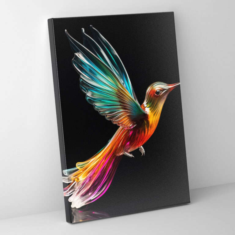 Realistic Glass Sculpture Wall Decoration - Realistic Glass Sculpture, Canvas, Home Decoration, Wall Decoration