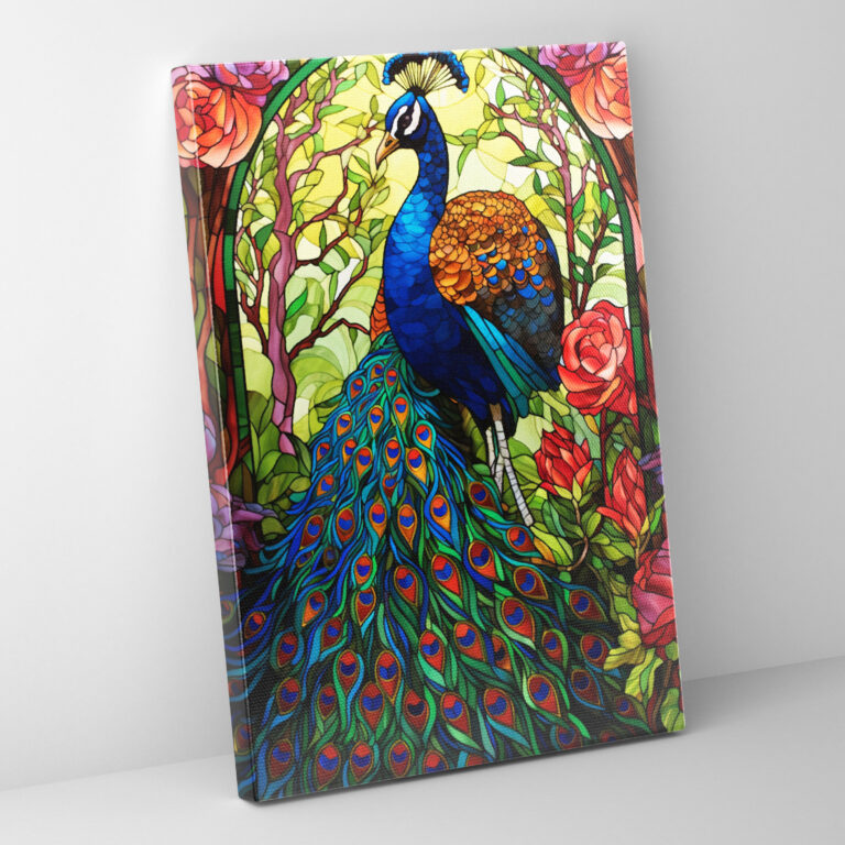 Realistic Glass Sculpture Wall Decoration - Realistic Glass Sculpture, Canvas, Vivid Colors, Realistic Glass Sculpture