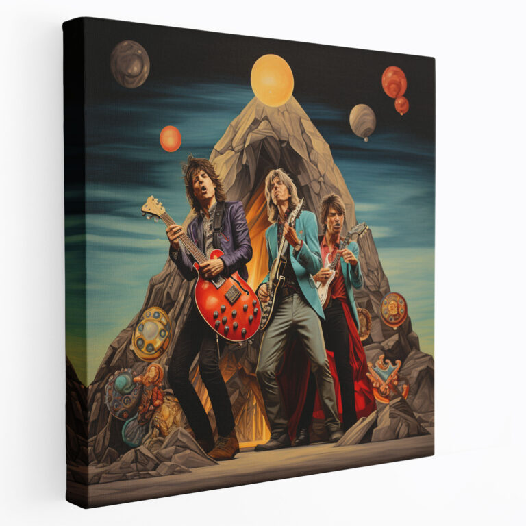 Rolling Stones Wall Decoration - Rolling Stones, Canvas Wall Art, Canvas, Wall Art