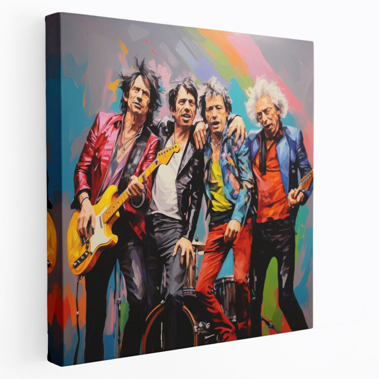 Rolling Stones Canvas Print - Rolling Stones, Canvas Wall Art, Home Decoration, Wall Decoration