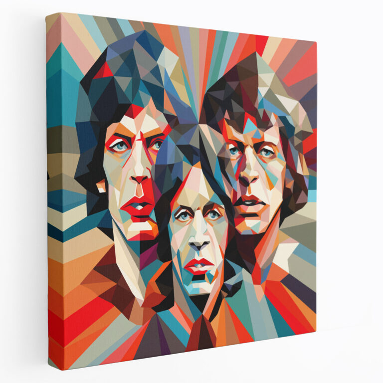 Rolling Stones Wall Decoration - Rolling Stones, Wall Decoration, Wall Art, Canvas Print