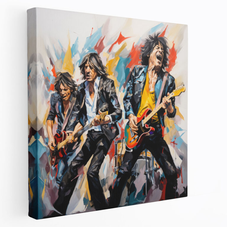 Rolling Stones Canvas Print - Rolling Stones, Motion, Energetic, Canvas Print