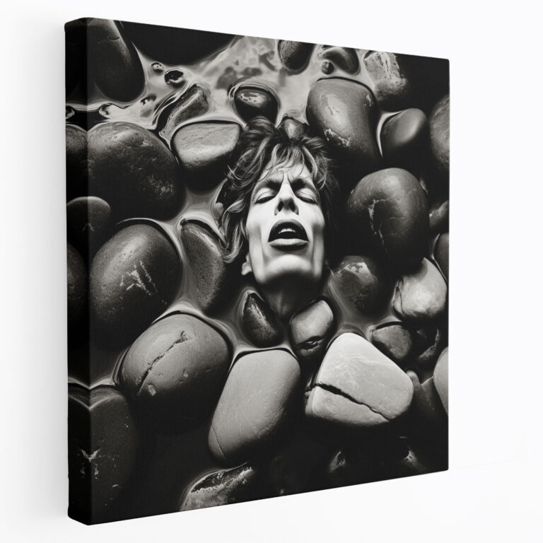 Rolling Stones Wall Art - Rolling Stones, Raw, Black And White Photography, Wall Art