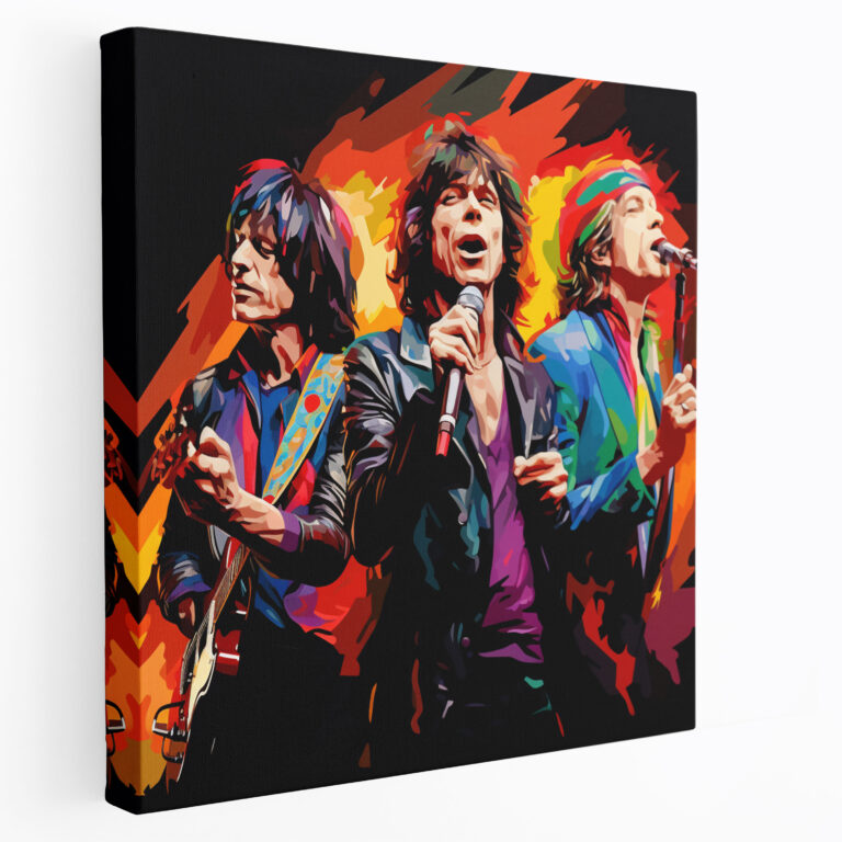 Rolling Stones Canvas Print - Rolling Stones, Home Decoration, Visually Captivating, Canvas