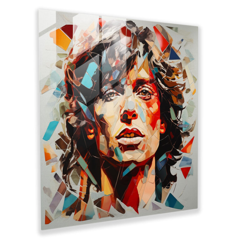 Rolling Stones Glass Print - Rolling Stones, Glass Wall Art, Rolling Stones, Home Decoration
