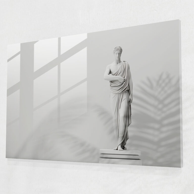 Rome Wall Decoration - Minimalist Roman Statue - Rome, Elegance, Rome, Wall Decoration