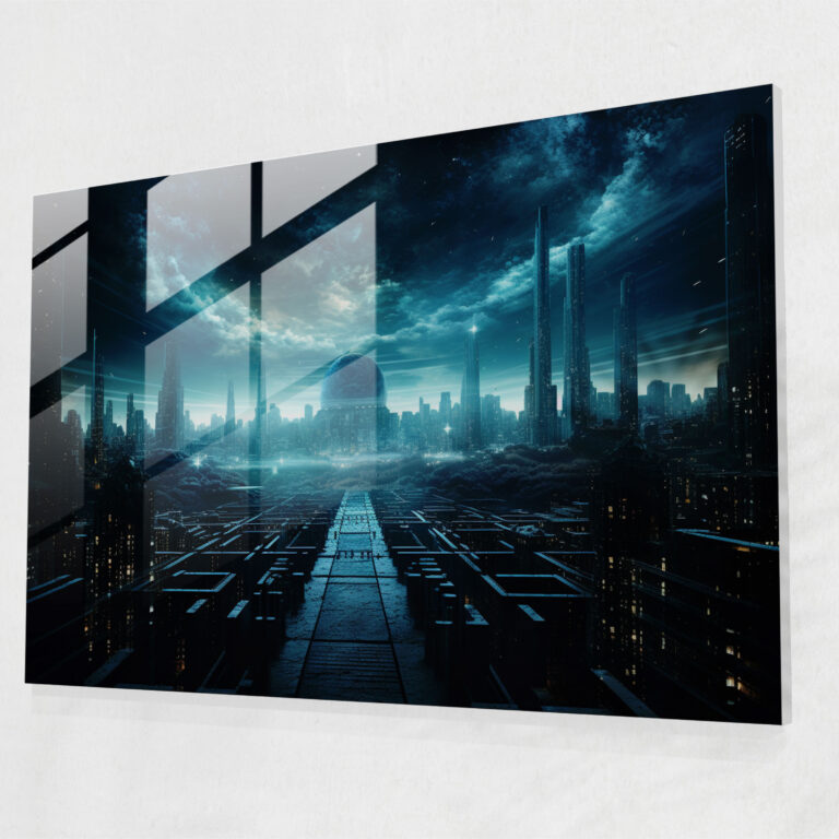 Rome Glass Print - Rome, Modern, Glass Print, Glass Art