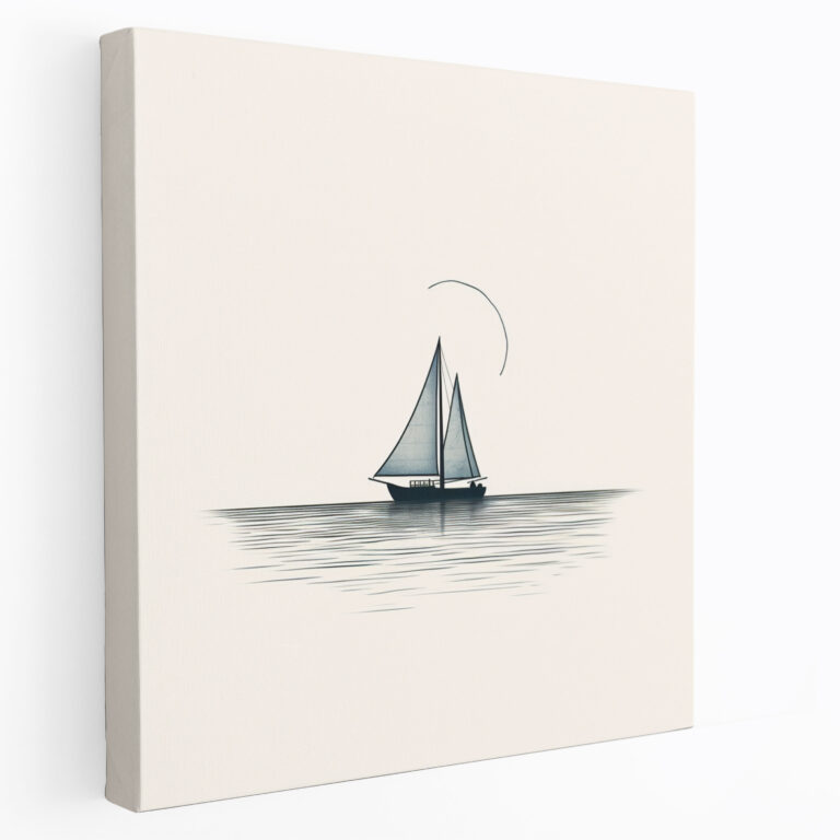 Sailboat Wall Decoration - Sailboat, Adventure, Wall Decoration, Canvas Wall Art