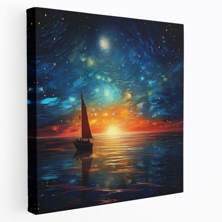 Sailboat Wall Art - Sailboat, Canvas Wall Art, Striking Focal Point, Inspiration