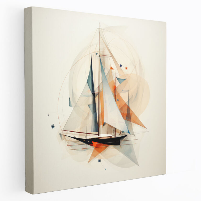 Sailboat Canvas Print - Sailboat, Sailboat, Wall Decoration, Canvas
