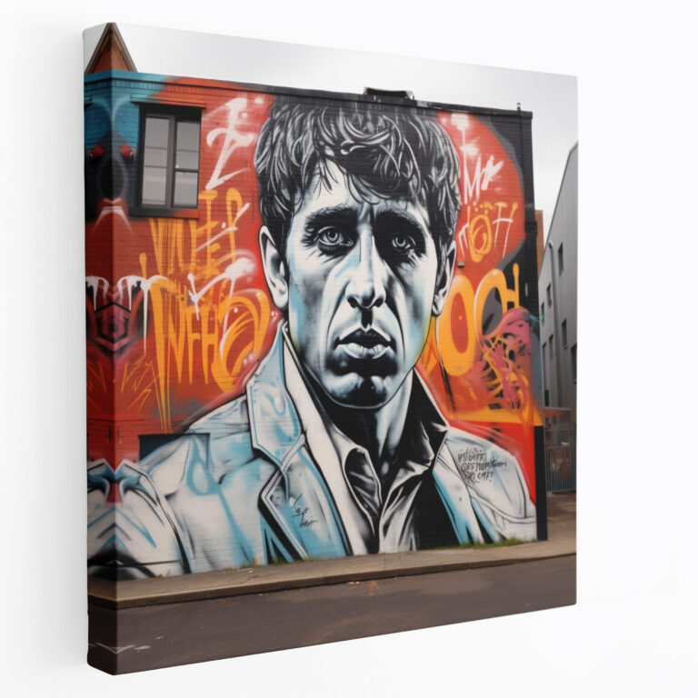 Scarface Wall Decoration - Scarface, Edgy, Famous Quote, Canvas Print