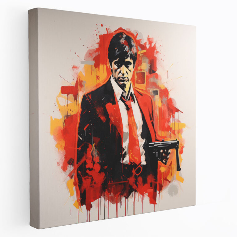 Scarface Wall Art: Montage Of Loyalty And Betrayal - Scarface, Movie Montage, Loyalty, Scarface