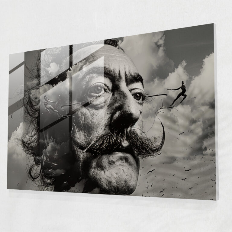 Salvador Dali Surreal Self-Portrait Wall Decoration - Salvador Dali, Surrealism, Self-Portrait, Wall Decoration