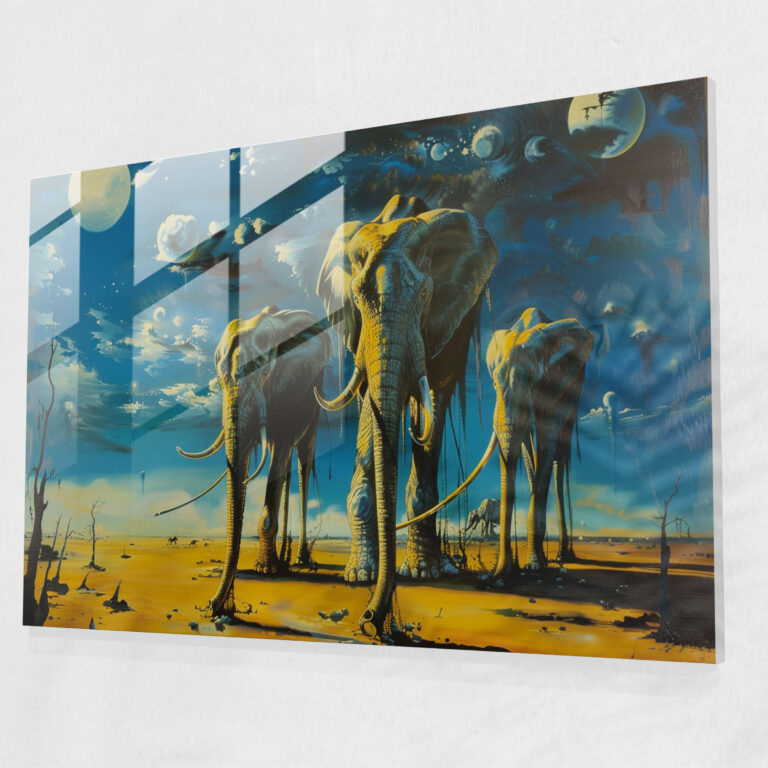 Salvador Dali Elephants With Long Legs Home Decoration - Salvador Dali, Modern Art, Home Decoration, Salvador Dali