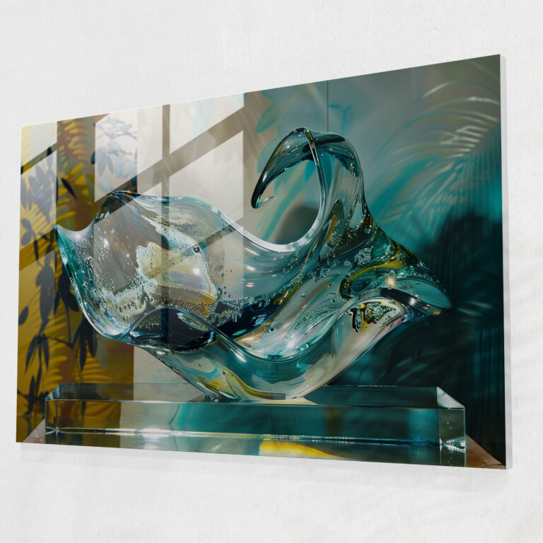 Salvador Dali Dream Sequence Glass Art - Salvador Dali, Glass Art, Modern Art, Wall Decoration