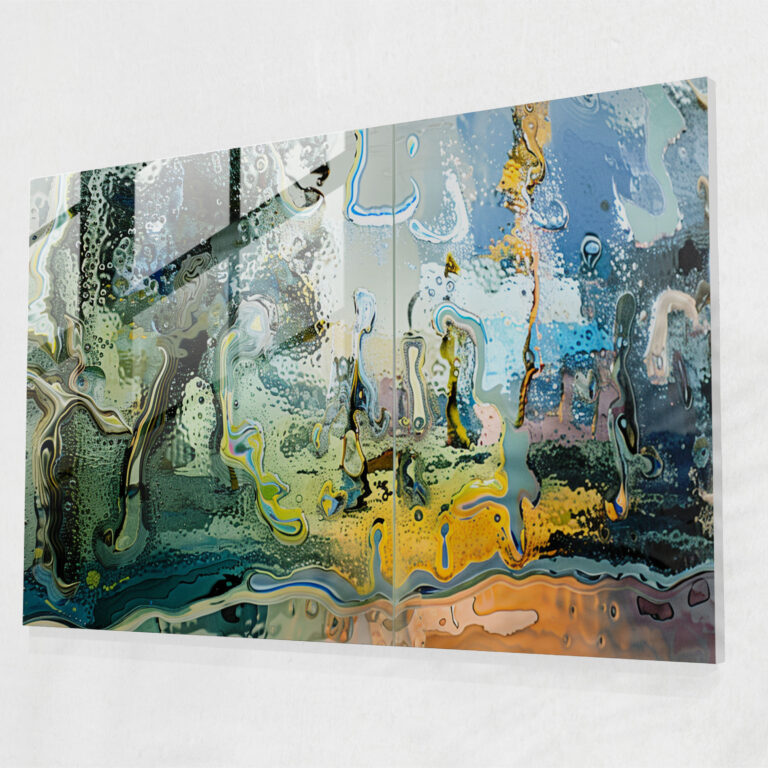 Salvador Dali Melting Landscape Glass Wall Art - Salvador Dali, Modern Art, Surreal, Glass Wall Art