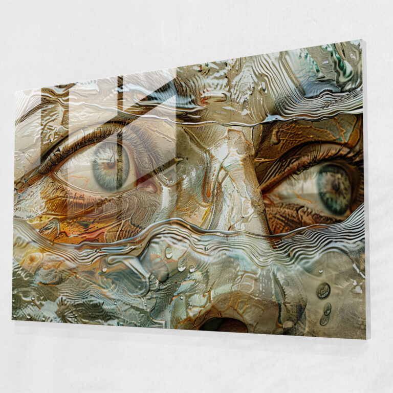 Surrealistic Salvador Dali Artwork Glass Wall Art - Salvador Dali, Glass Wall Art, Wall Decoration, Glass Print