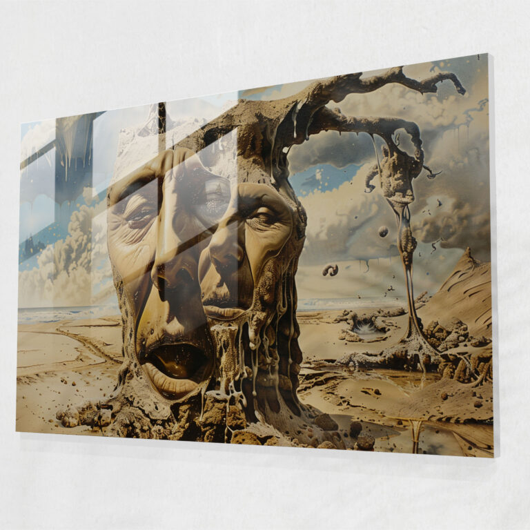 Surreal Salvador Dali Glass Print - Salvador Dali, Glass Print, Salvador Dali, Glass Art