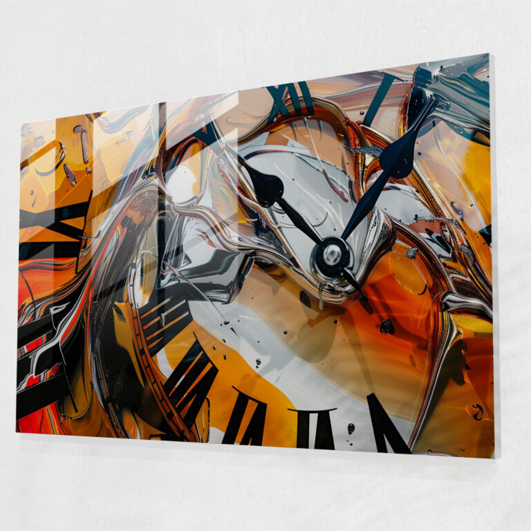 Salvador Dali Melting Clocks Glass Print - Salvador Dali, Modern Art, Glass Print, Home Decoration