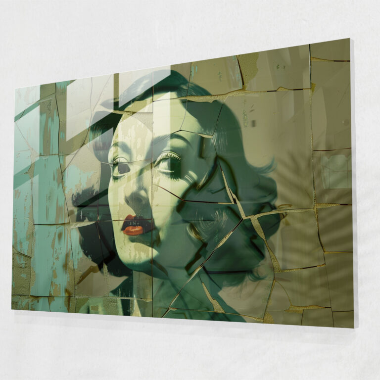 Salvador Dali Lady With Drawers Glass Print - Salvador Dali, Home Decoration, Salvador Dali, Modern Art