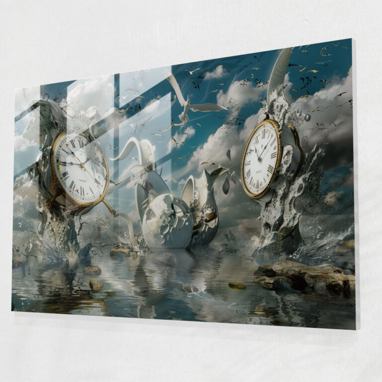 Abstract Salvador Dali Glass Art - Salvador Dali, Salvador Dali, Modern Art, Glass Art