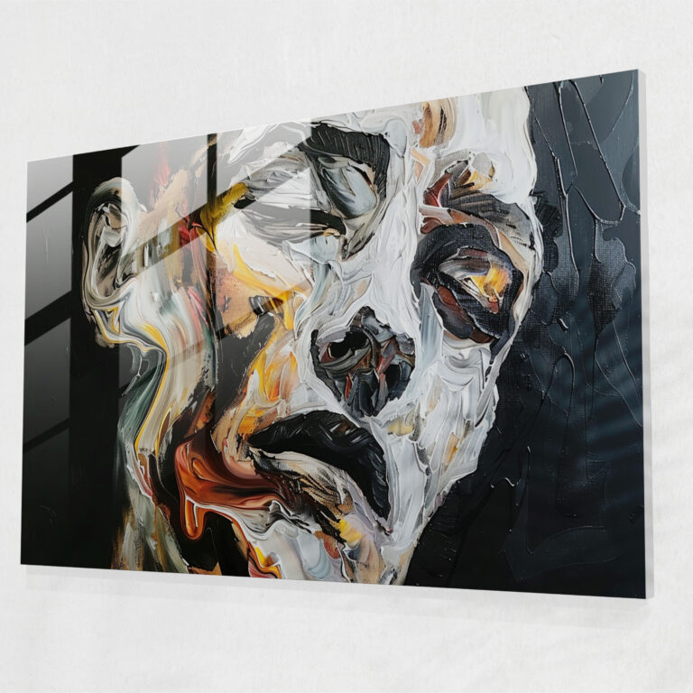 Abstract Salvador Dali Glass Art - Salvador Dali, Salvador Dali, Glass Art, Modern Art